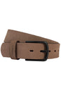 All Black Buckle Belt cappuccino Vorderansicht