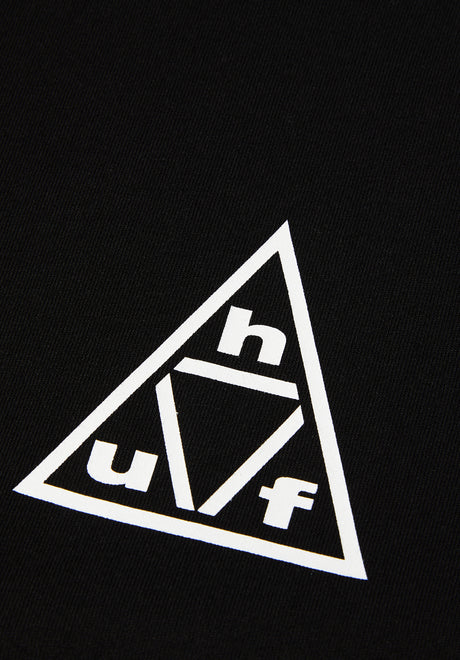 HUF Triple Triangle T-Shirt black-white – Detailansicht 1