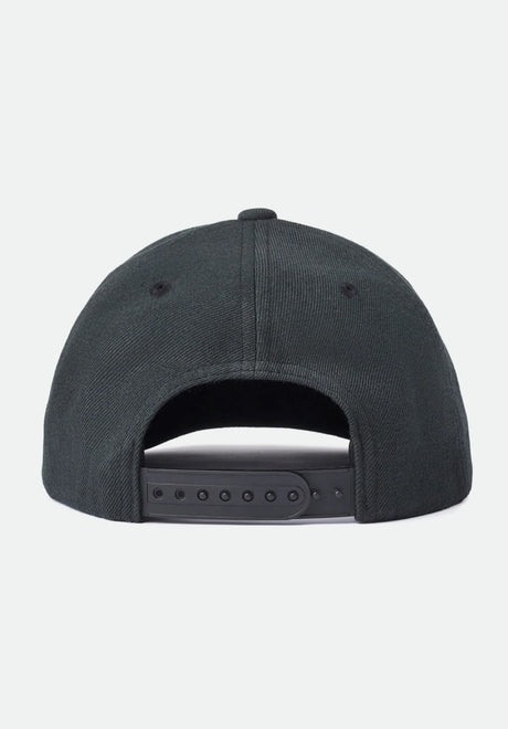 Brixton Crest C MP Cap pigment-black – Rückenansicht