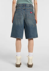 957 13 Inch Denim khakitintedblue Rueckenansicht