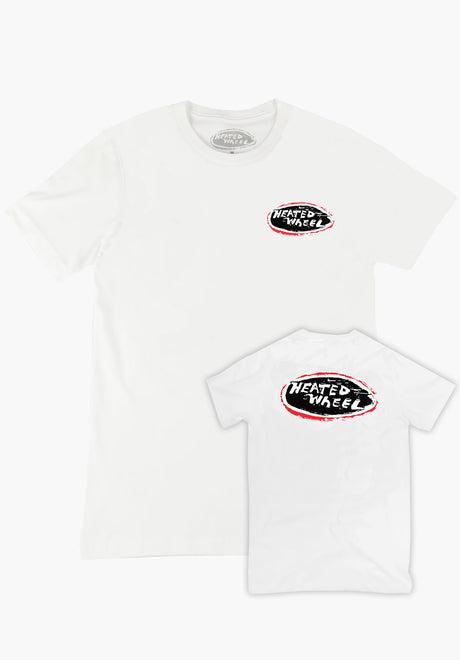 Oval white Vorderansicht