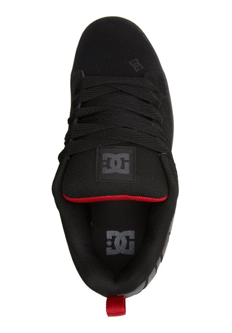 Court Graffik SQ black-grey-red Closeup1