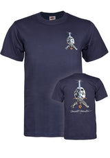 Skull & Sword navy Vorderansicht