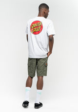 Classic Dot Chest white Rueckenansicht