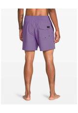 Lido Solid Trunk 16 violet Rueckenansicht