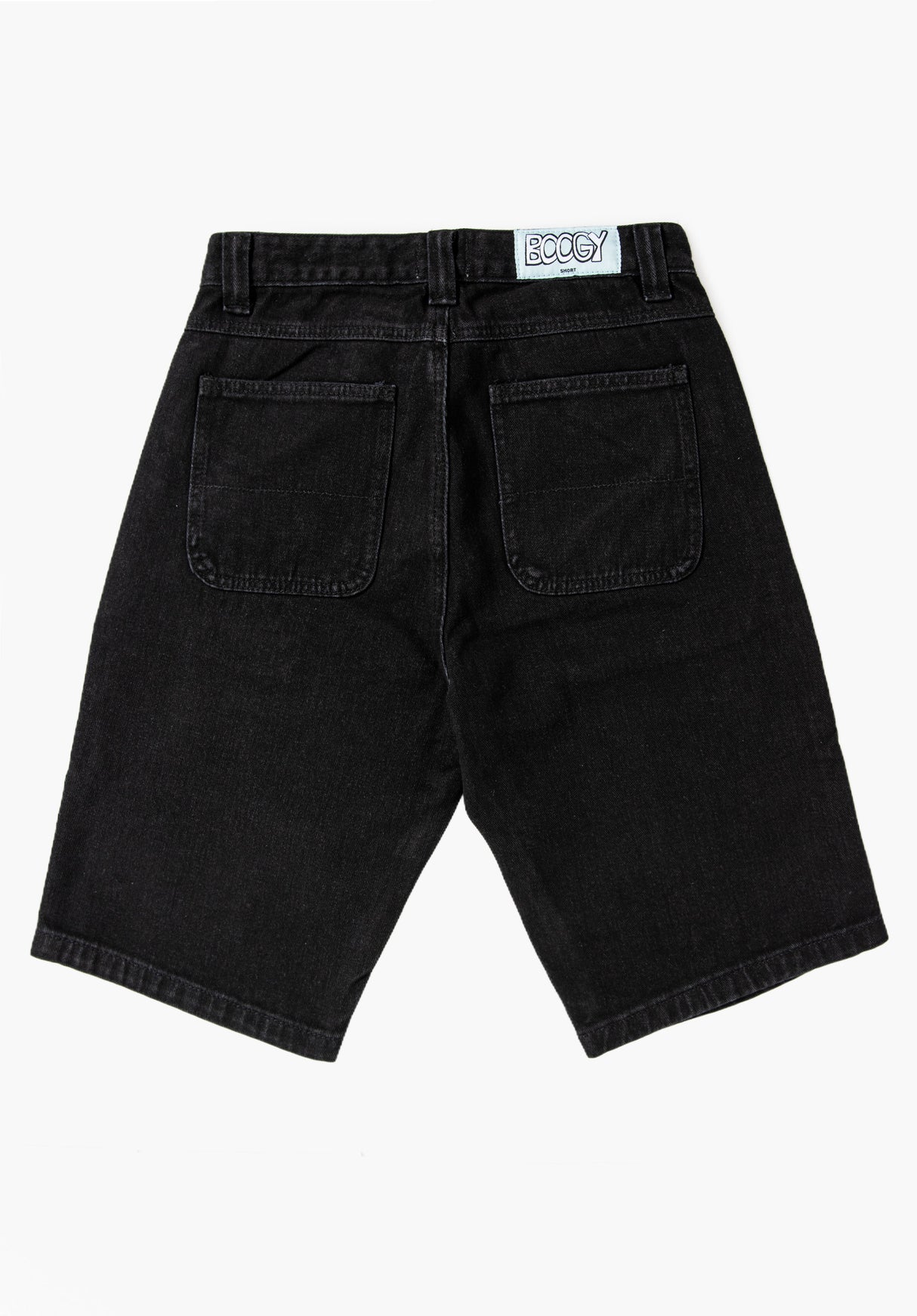 Boogy-Shorts-Kids blackdenim Rueckenansicht