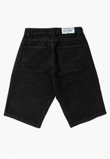 Boogy-Shorts-Kids blackdenim Rueckenansicht