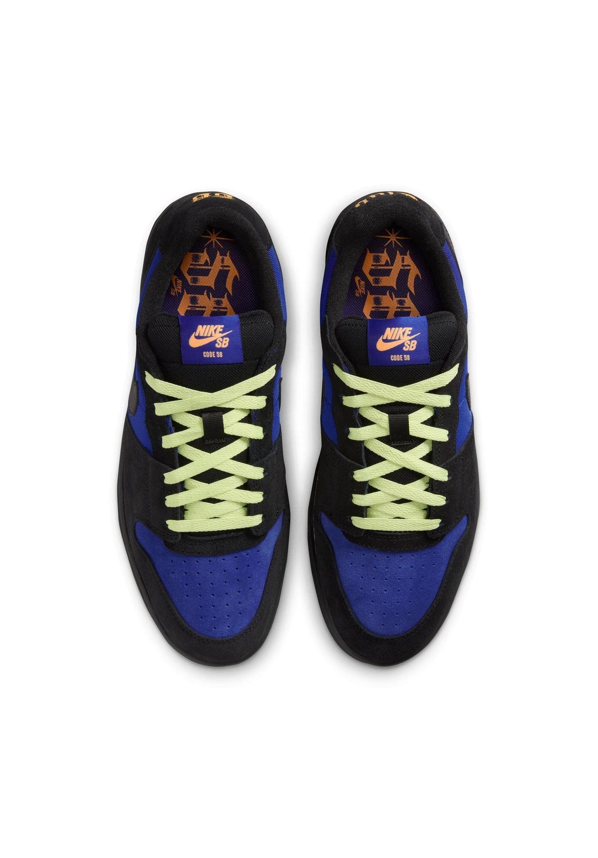Code 58 racerblue-black-black-lightlemontwist Closeup1