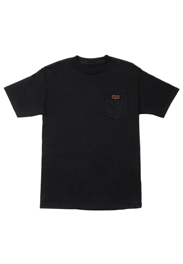 Built To Grind Pocket Heavyweight black Vorderansicht