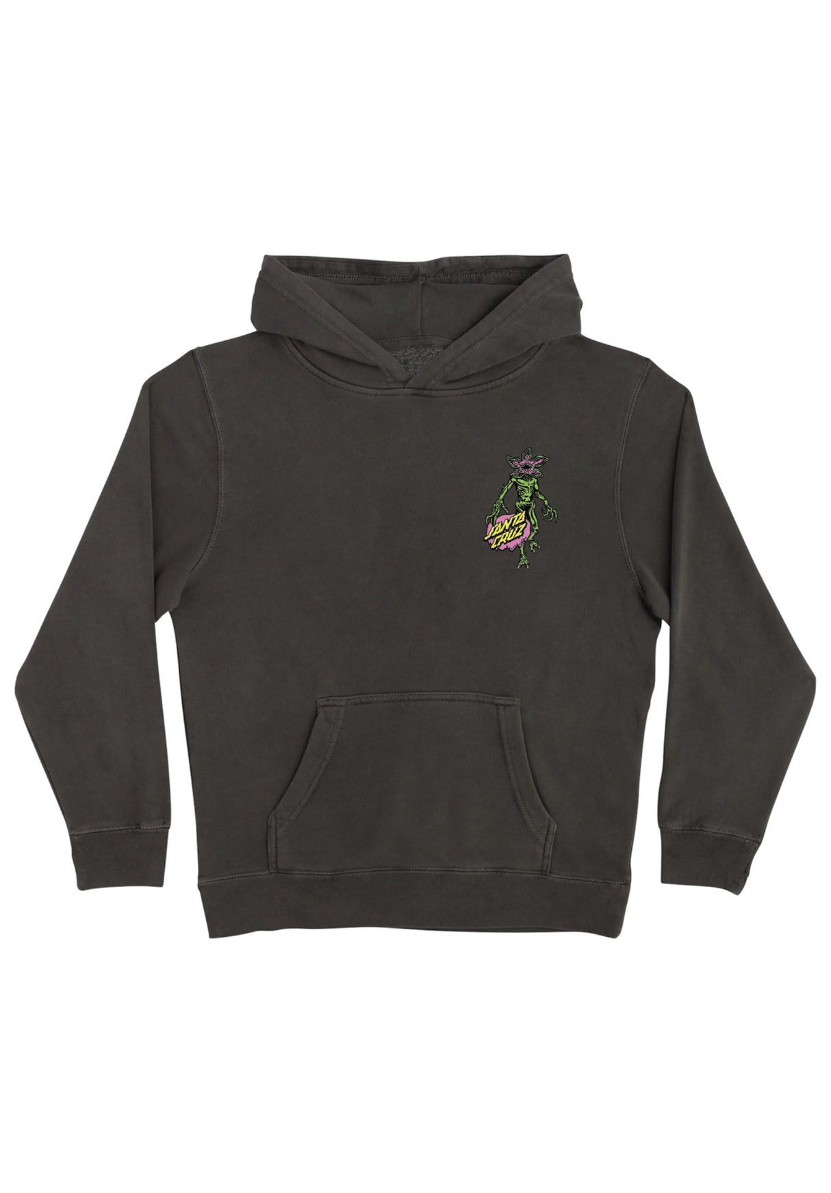 X Stranger Things Demogorgon Dot Youth black Rueckenansicht