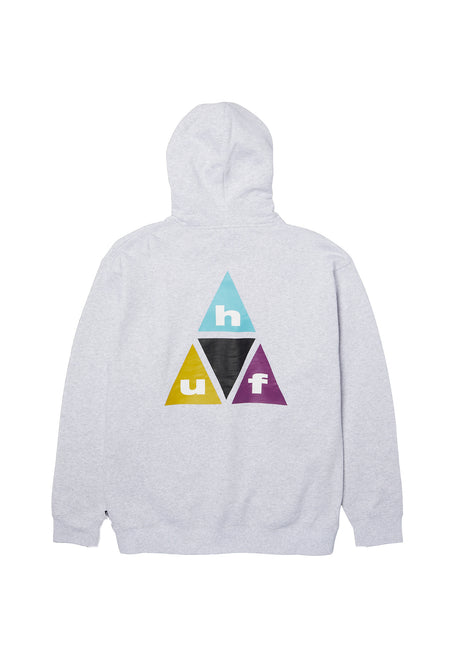 Prism TT Po Hoodie heathergrey Vorderansicht