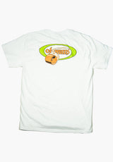 Retro Roll Team white Rueckenansicht