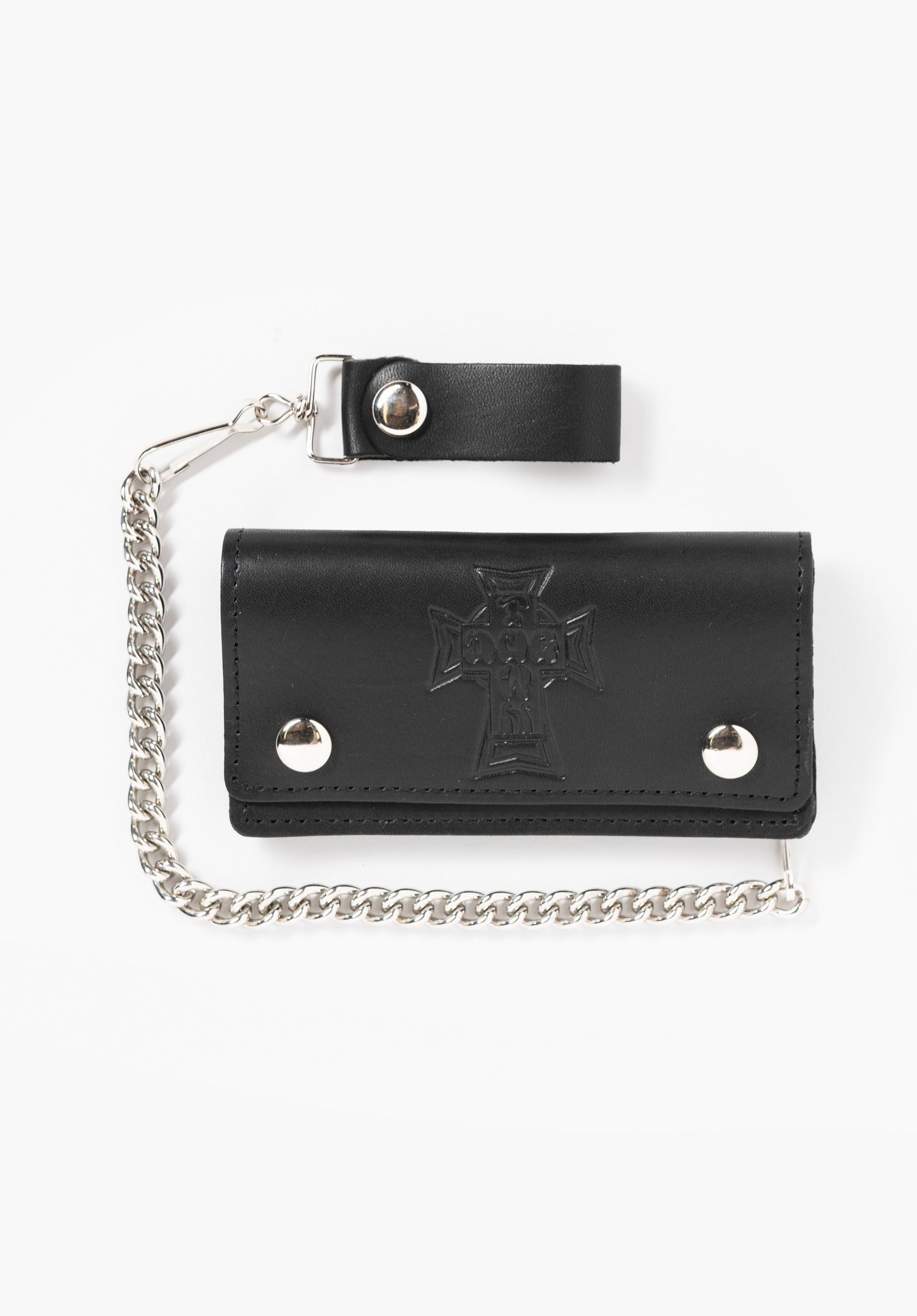 Cross Large Leather Chain Wallet Suicidal Tendencies Portemonnaie