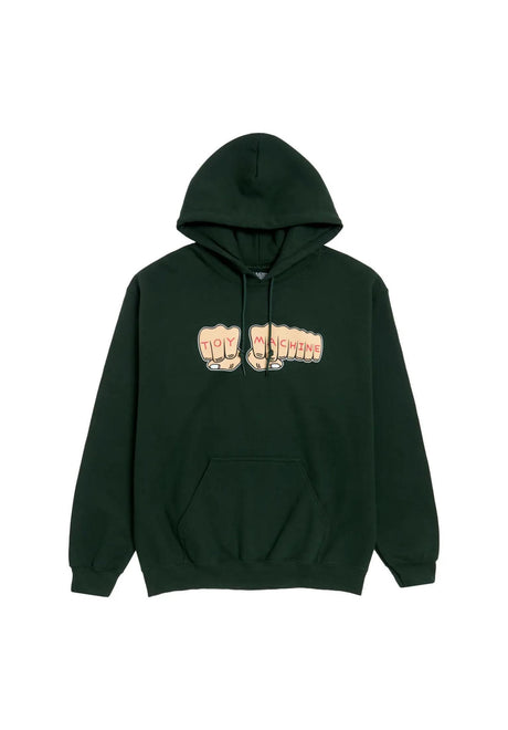 Toy-Machine Fists Hoodie forest – Vorderansicht