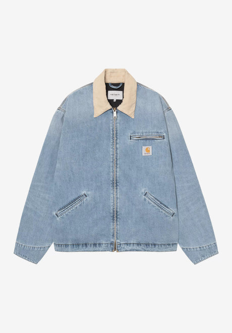 OG Detroit blue-dustyHbrownburstwashed Vorderansicht