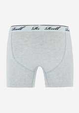 Trunks Boxershort lightgreymelange Rueckenansicht
