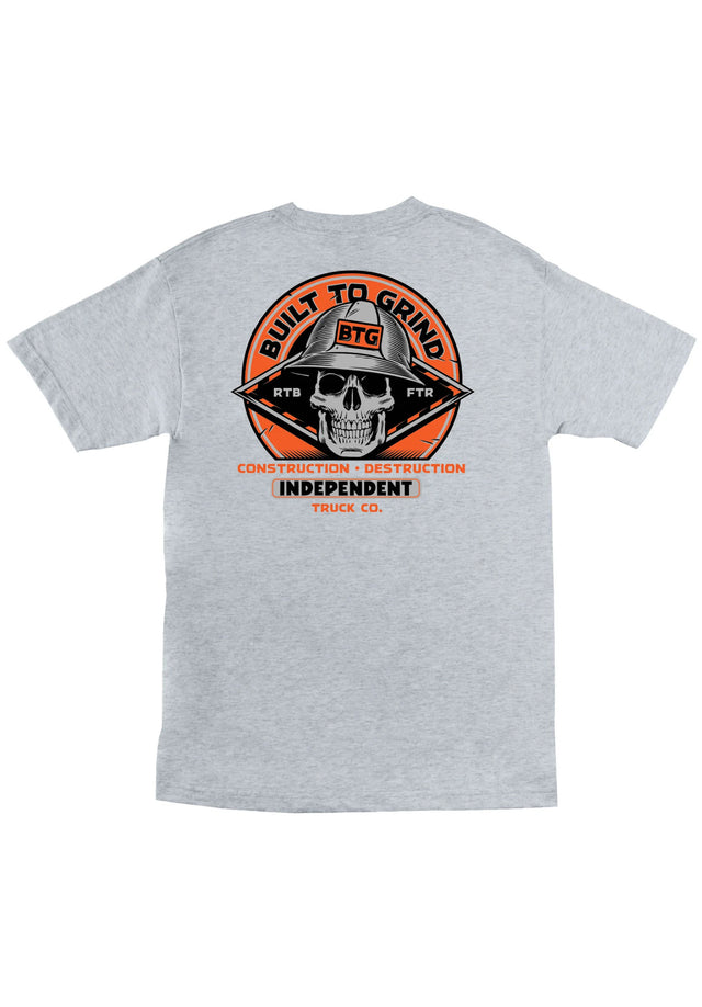 Built To Grind Hard Head Heavyweight sportgrey Vorderansicht