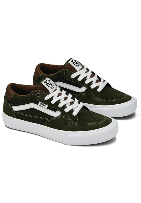 Skate Rowan green-brown Rueckenansicht