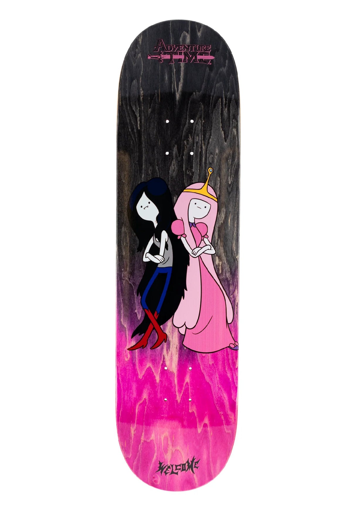 Princess Power Popsicle pink-black gradient veneer Vorderansicht