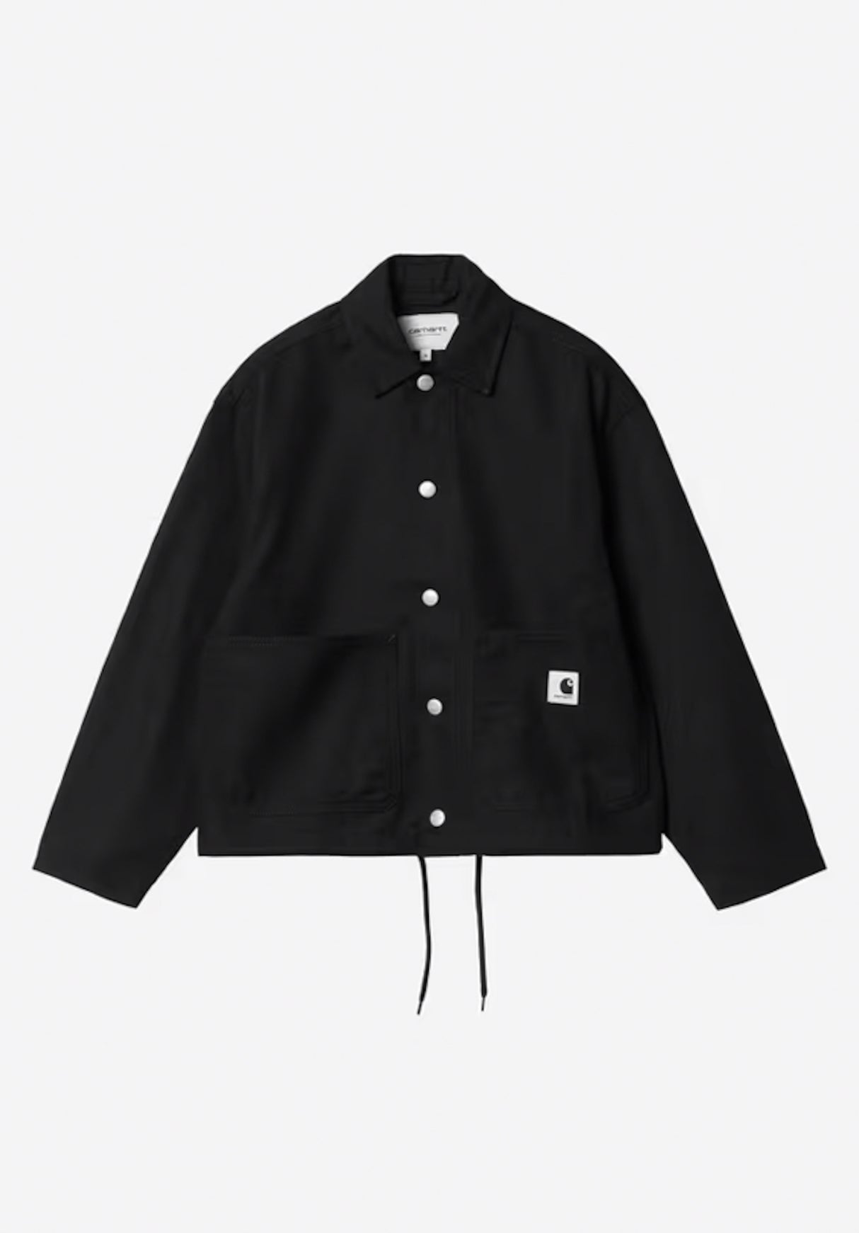 W' Simple Shirt Jac blackrigid Vorderansicht