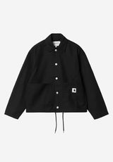 W' Simple Shirt Jac blackrigid Vorderansicht