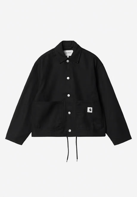 W' Simple Shirt Jac blackrigid Vorderansicht