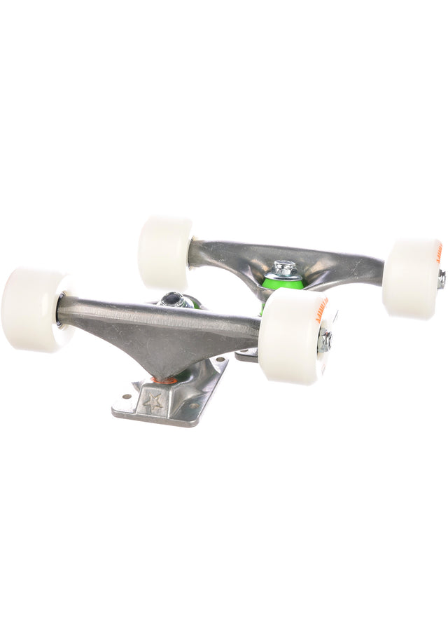 7.63 white A-Cut Wheels 90A Set of 2 raw Vorderansicht