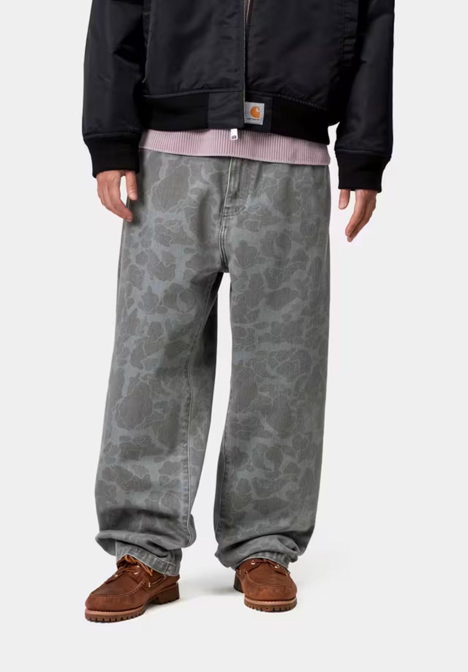 Duck Landon Pant Carhartt WIP Jeans in camoduck-blackheavybleached