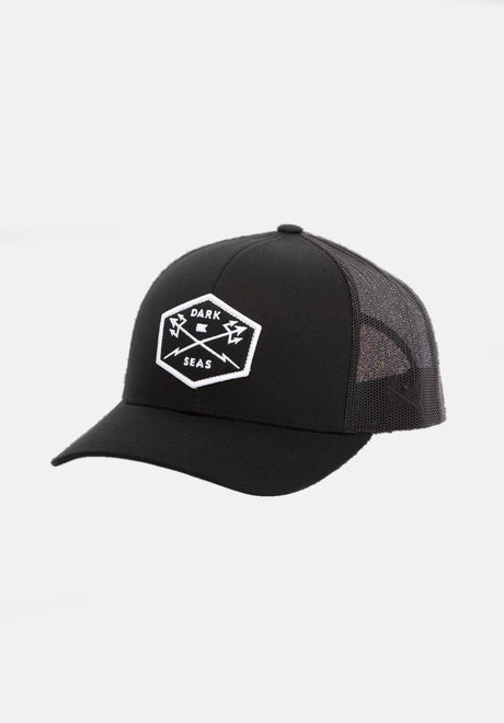Dark Seas Progress Cap black – Vorderansicht