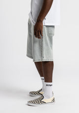 Boogy Short icegreywashed Rueckenansicht