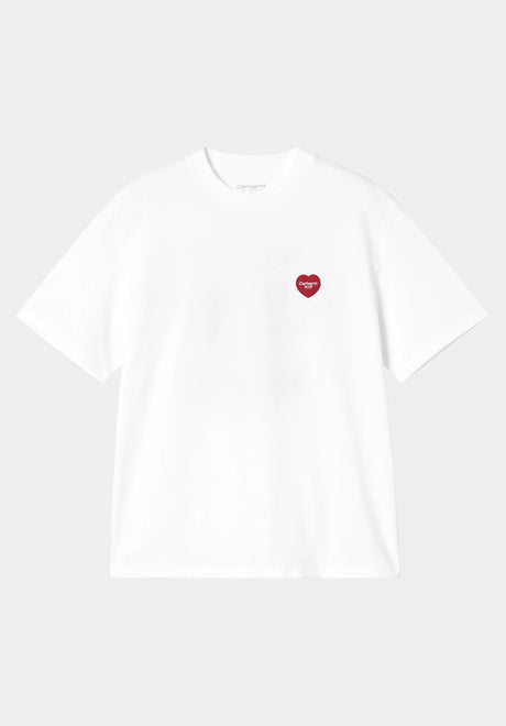 W Heart II Hartt white Rueckenansicht