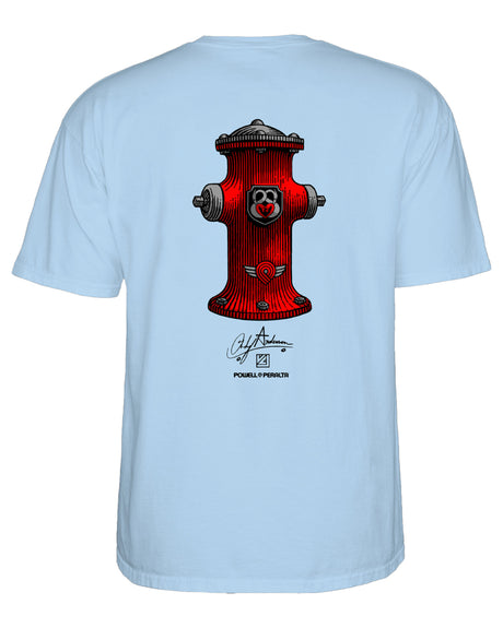Andy Anderson Hydrant II lightblue Vorderansicht