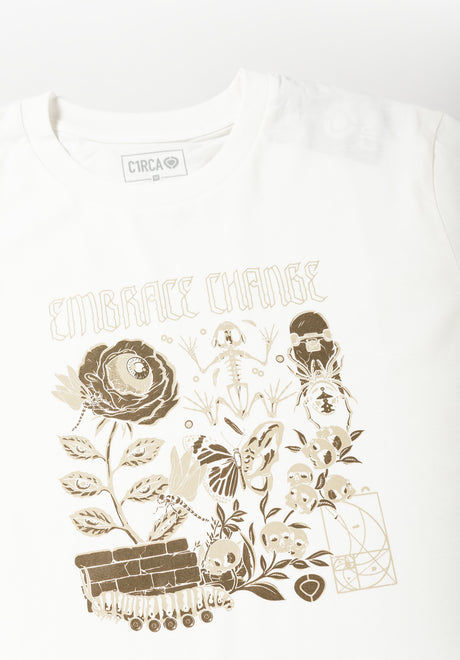 C1RCA Mutation Tee T-Shirt offwhite – Rückenansicht