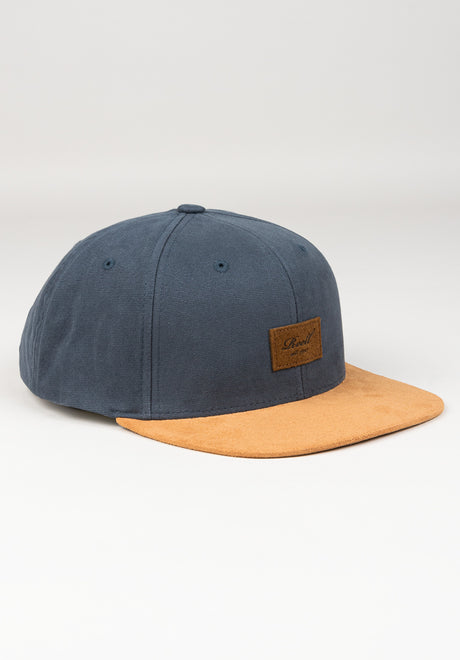Suede 6-Panel charcoal Vorderansicht