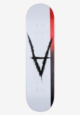 Description white-red Rueckenansicht