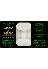 Dragons Nano Rat 88A AV6 Asymmetrical Medium Ride offwhite Rueckenansicht