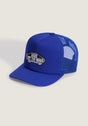 Classic Patch Curved Bill Trucker royalcobalt Vorderansicht