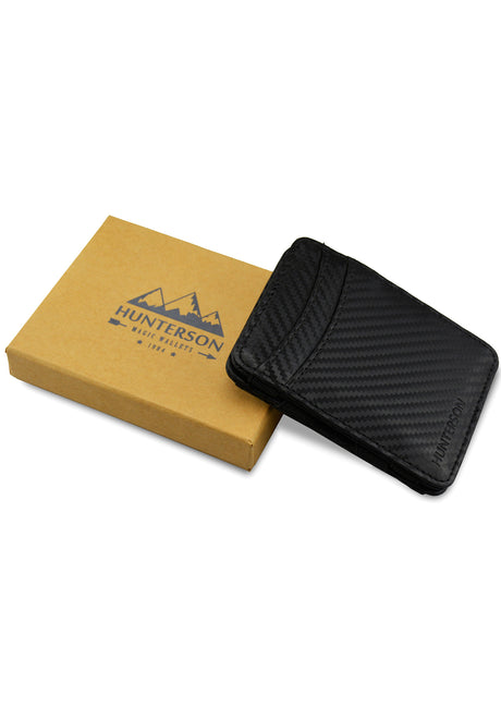 Magic Coin Wallet RFID carbon Unteransicht