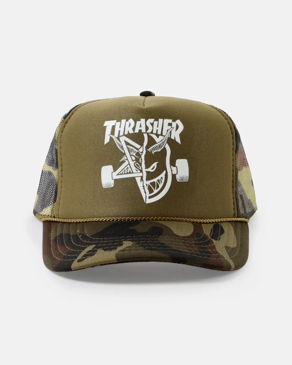 x Spitfire - Thrash & Burn Trucker camo Vorderansicht