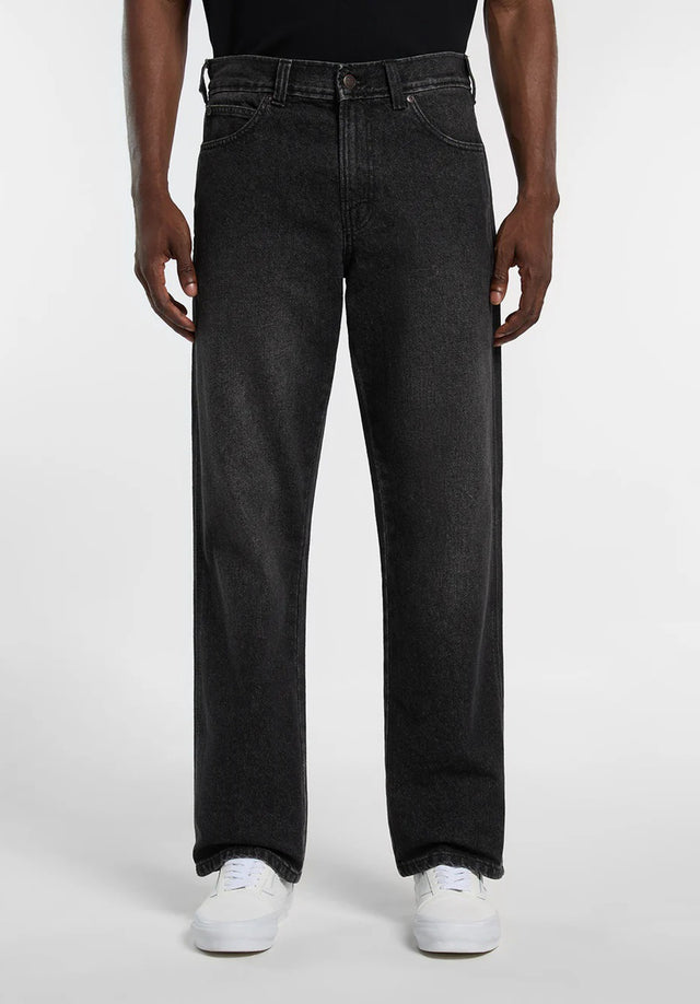 954 Relaxed Straight Work blackwashfaded Vorderansicht