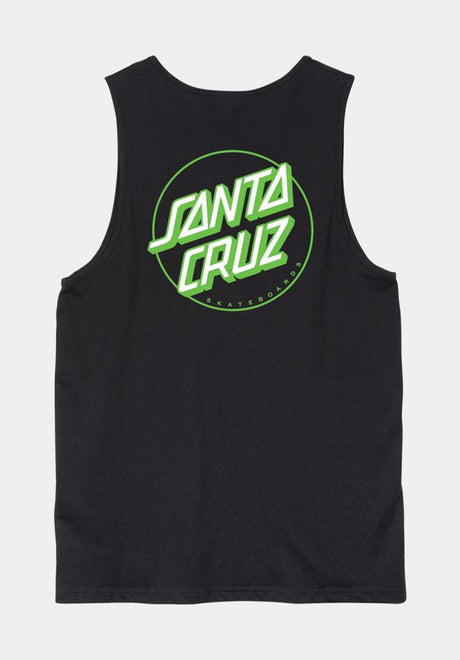 Partial Dot Vest black-mint Vorderansicht