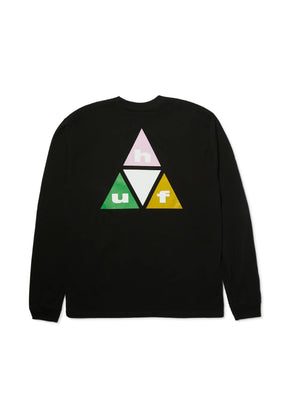 Prism TT Ls T-Shirts black Vorderansicht