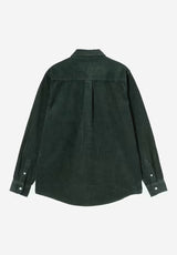 Madison Cord Shirt sycamoretree-sycamoretree Rueckenansicht