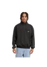 Flow Down 1/4 Zip black Vorderansicht