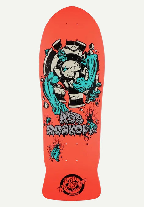 Santa-Cruz Roskopp Three Reissue Deck lightred – Vorderansicht