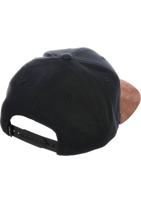 Suede 6-Panel black Closeup1