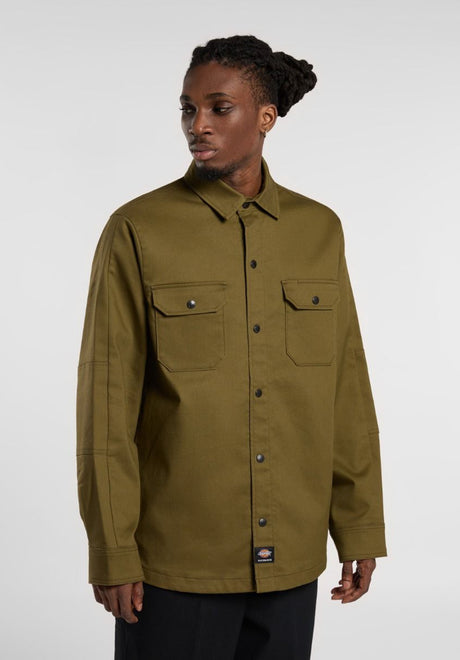 Mike Anderson Lined Flex Duck darkolive Vorderansicht