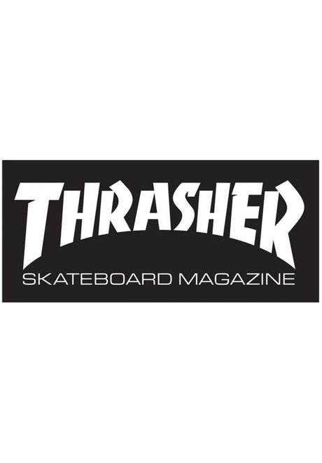 Skate Mag Standard Sticker 1-1/2 x 4 black Vorderansicht