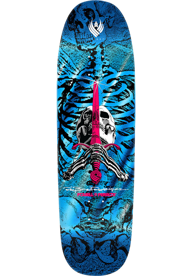Flight Pro Shape 192 Ray Rodriguez Skull & Sword blue-foil Vorderansicht