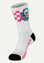 Ripper Checker Stripes blue-pink-white Vorderansicht